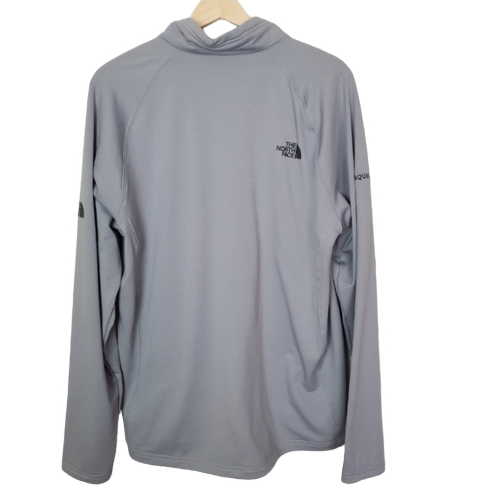 The North Face 1/2 zip Gray Pullover Shirt Mens XL Mockneck Reliaquest‎ Outdoor